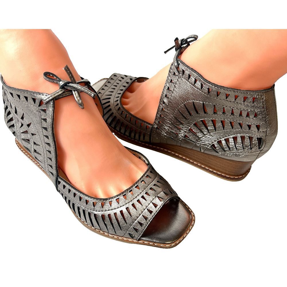 Jeffrey Campbell Black Cutout Sandals